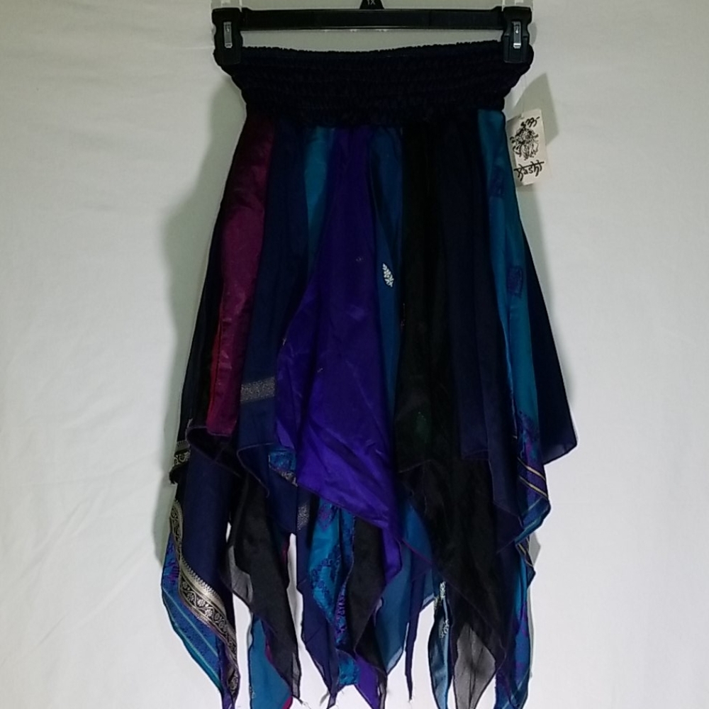 NWT Kashi Silk Skirt. Bellydance Festival